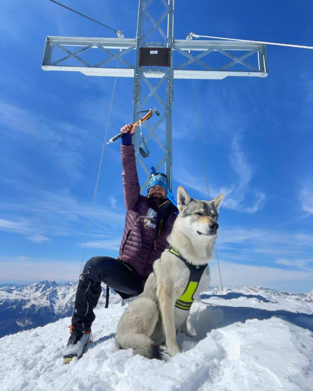 Thomas Colussa e il suo cane Numb in Valsesia per preparare la Fase 2 ...