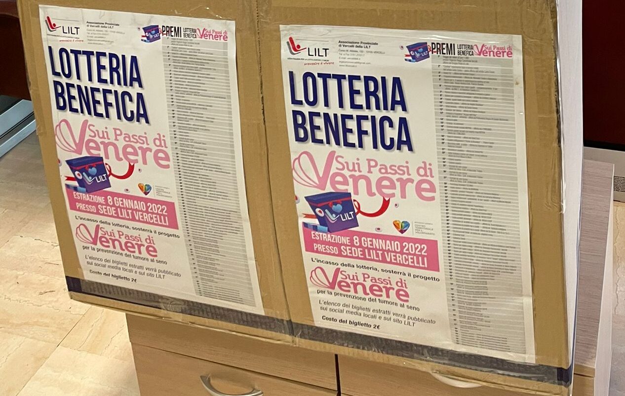 Lotteria Lilt: ha vinto (viaggio da 1000 euro) il biglietto n° 5139. Tutti  i 146 estratti - TG Vercelli