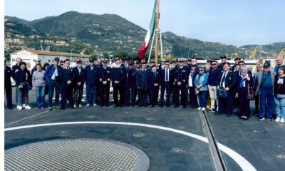 ANMI Day, i gruppi di Biella e della Valsesia a bordo della fregata Margottini