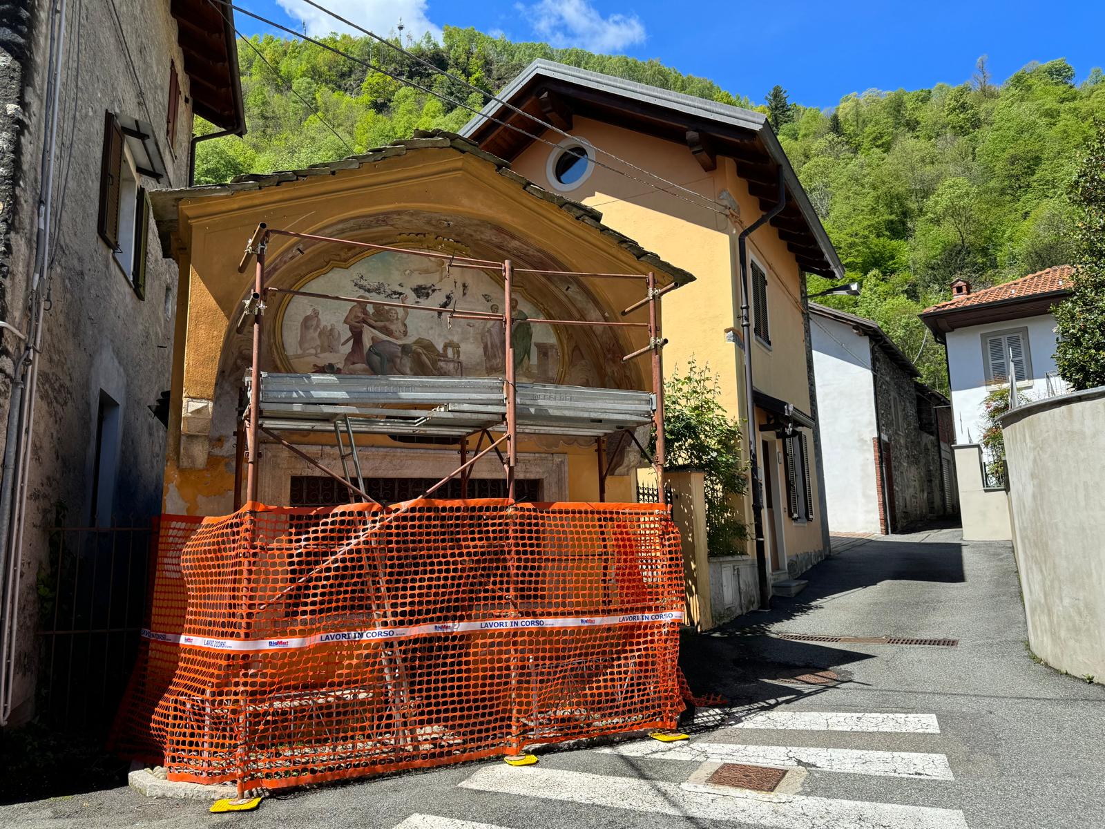 La Cappella di San Lorenzo Martire di Crevola sta per tornare al suo antico splendore