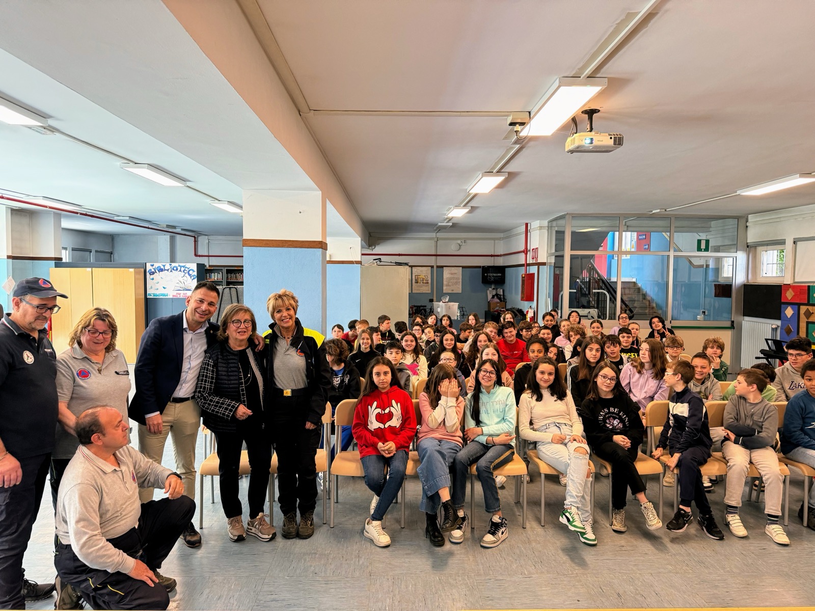 “Noi con la protezione civile”, grande successo per il progetto rivolto agli studenti di Gattinara