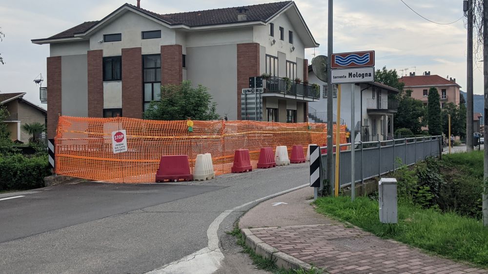 Il ponte sul torrente Mologna passa dalla Soprintendenza