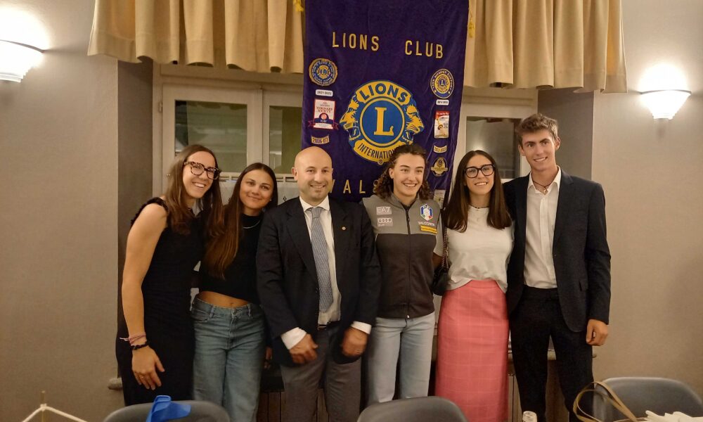 Emilia Mondinelli ospite del Lions Club Valsesia