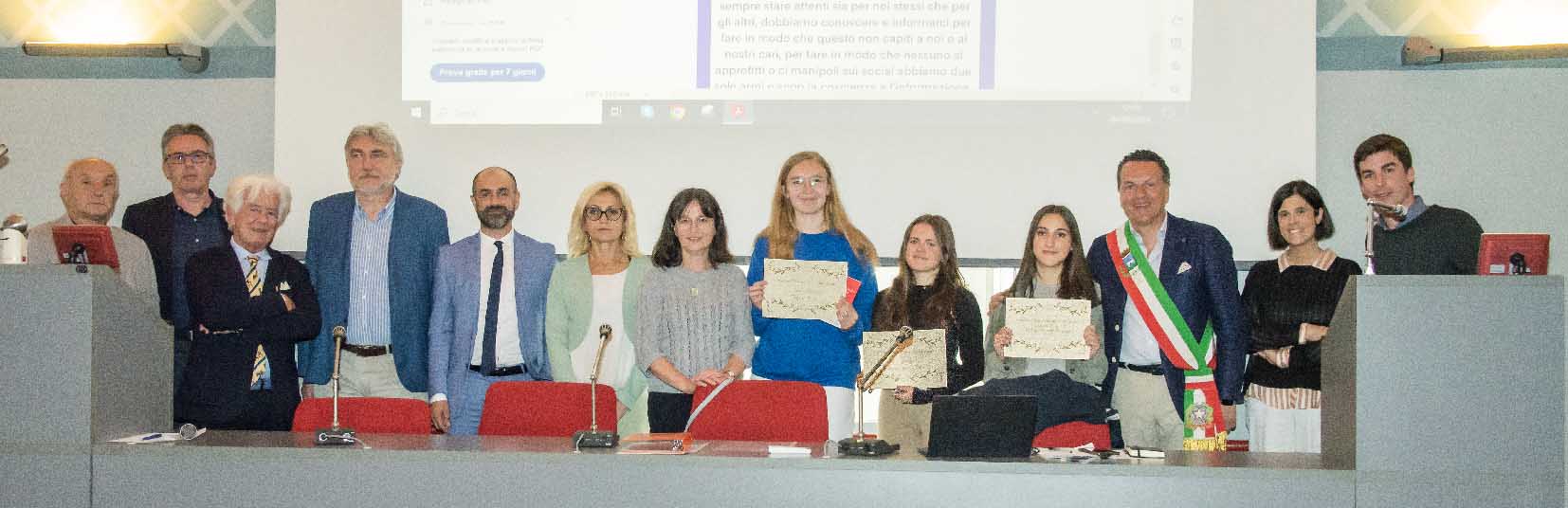 Premiati i vincitori del concorso sull’“Uso improprio dei social”