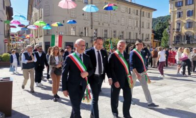 Inaugurato il piazzale Bersaglieri d’Italia a Borgosesia