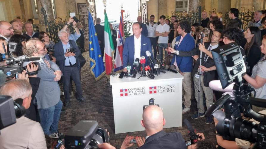 Alberto Cirio confermato presidente della Regione Piemonte
