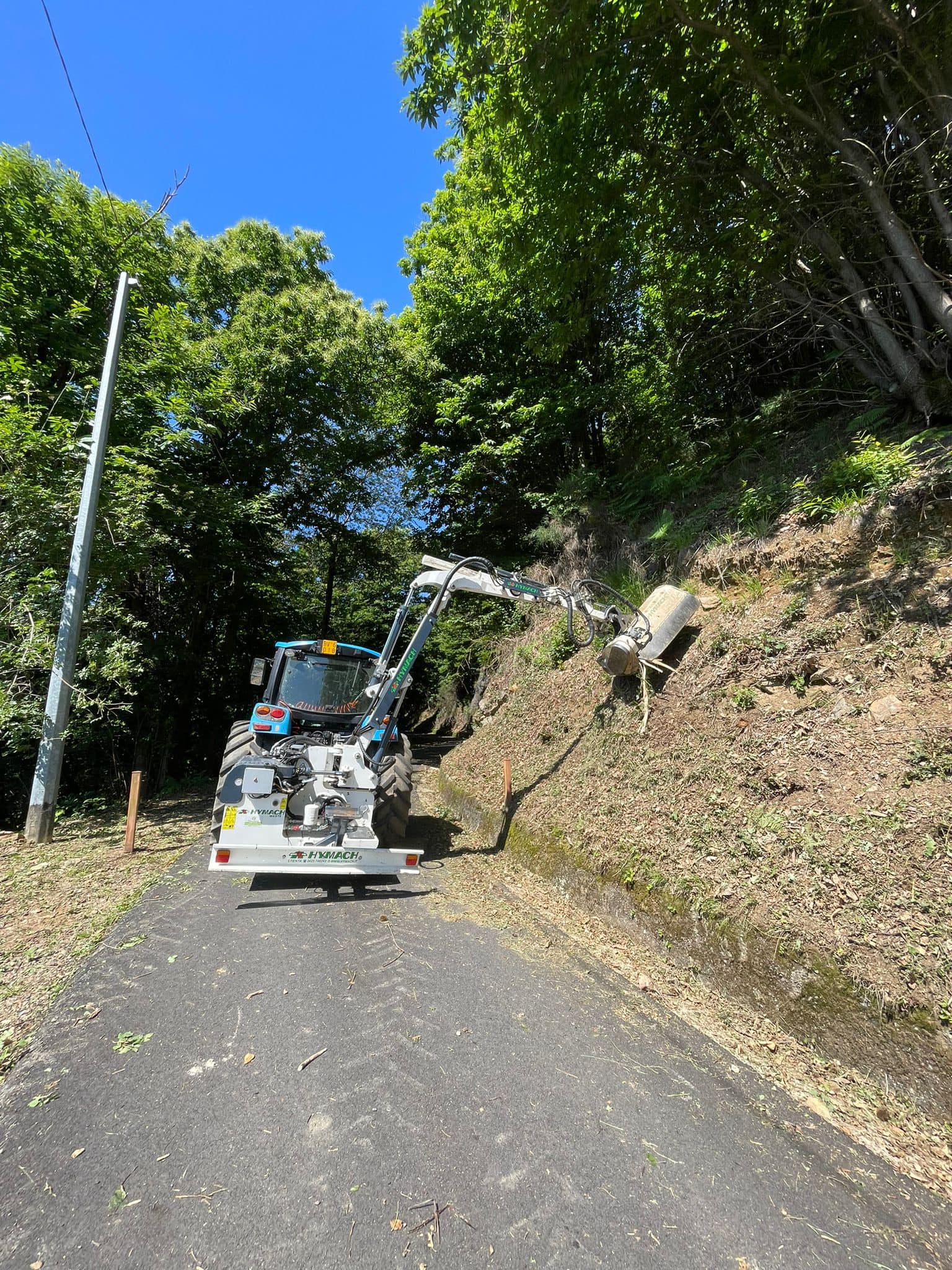 Strada Fei-Tovo sistemata, ora gli interventi di pulizia