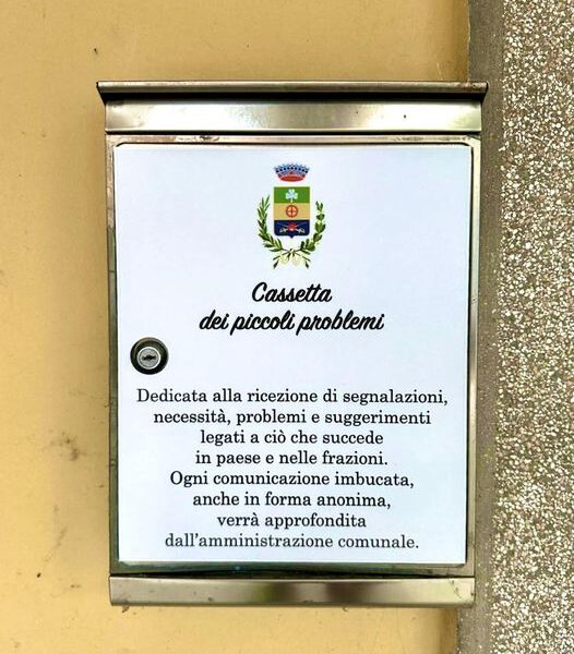 La «cassetta dei piccoli problemi» a Pray