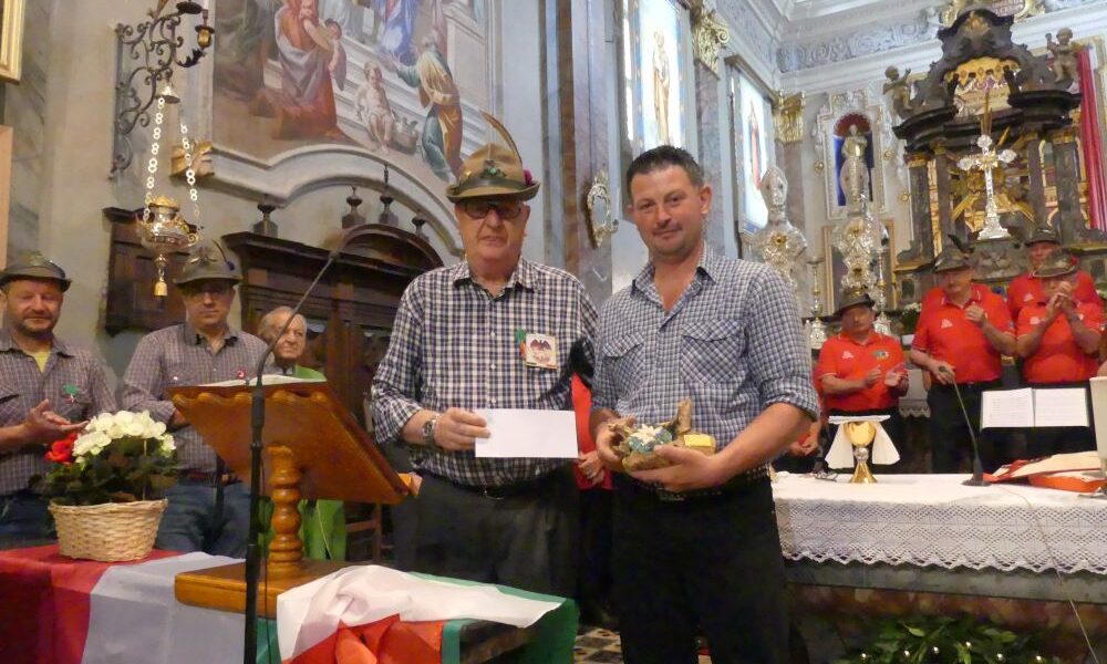 Davide Demiliani ha ricevuto il Premio Fedeltà alla Montagna