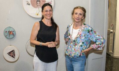 Inaugurata a Ghemme la mostra di Cate Maggia con Silvia Cerioli: "Dialogo d'Arte"