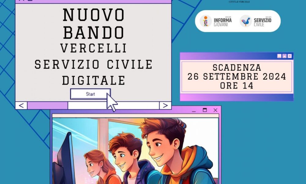 Servizio civile con il bando “Connetti le tue idee” anche a Gattinara