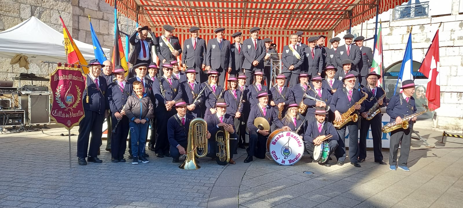 La Banda Musicale “Città di Varallo” impegnata in una trasferta di due giorni a Pontarlier