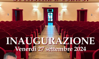 Varallo, venerdì 27 settembre inaugurazione del Teatro civico rinnovato