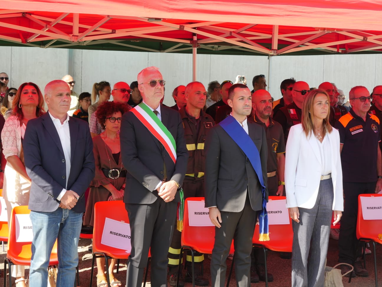 Inaugurata la nuova sede del gruppo Aib, Antincendi Boschivi, di Biella