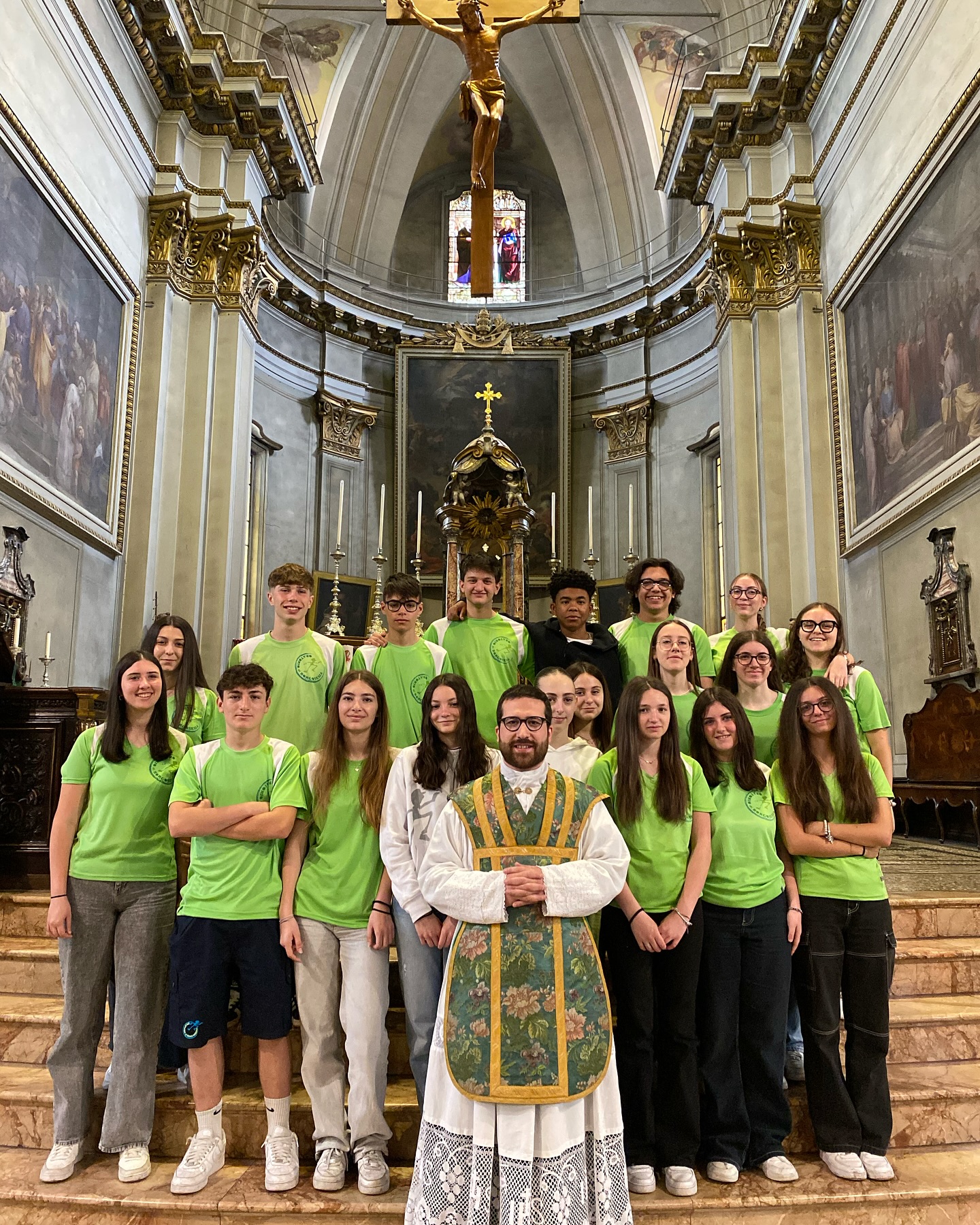 Don Daniel Corrias saluta l’oratorio e «sale» al Sacro Monte