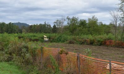 Ruspe al lavoro a Gattinara: cantiere in attività per la Pedemontana