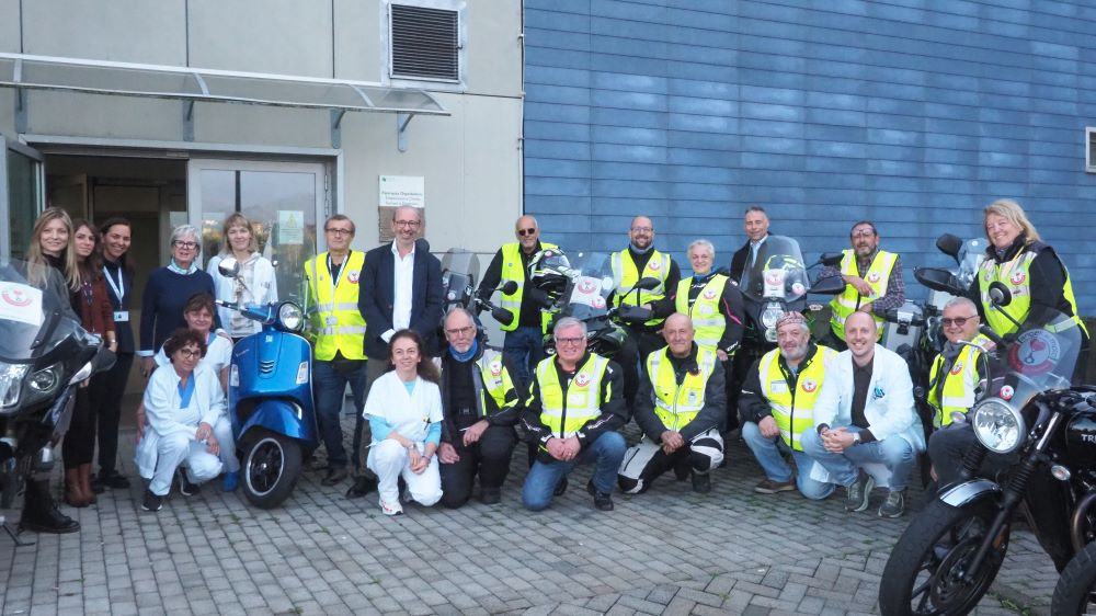 Siglata la convenzione tra l’ASL di Biella e l’associazione Angeli in moto, sezione di Biella e Vercelli