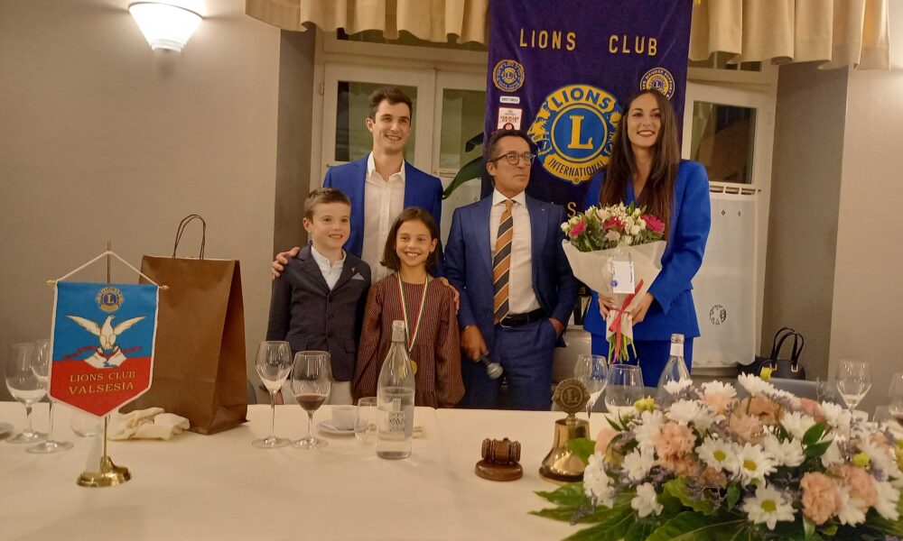 Stefano Sottile al meeting organizzato dal Lions Club Valsesia