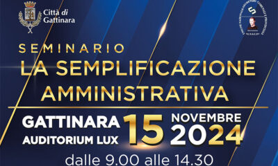 Seminario dedicato alla Semplificazione Amministrativa a Gattinara