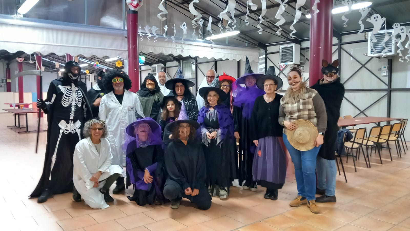 Giochi paurosi e cena con delitto: una super festa di Halloween con il Comitato Benefico Bornatese