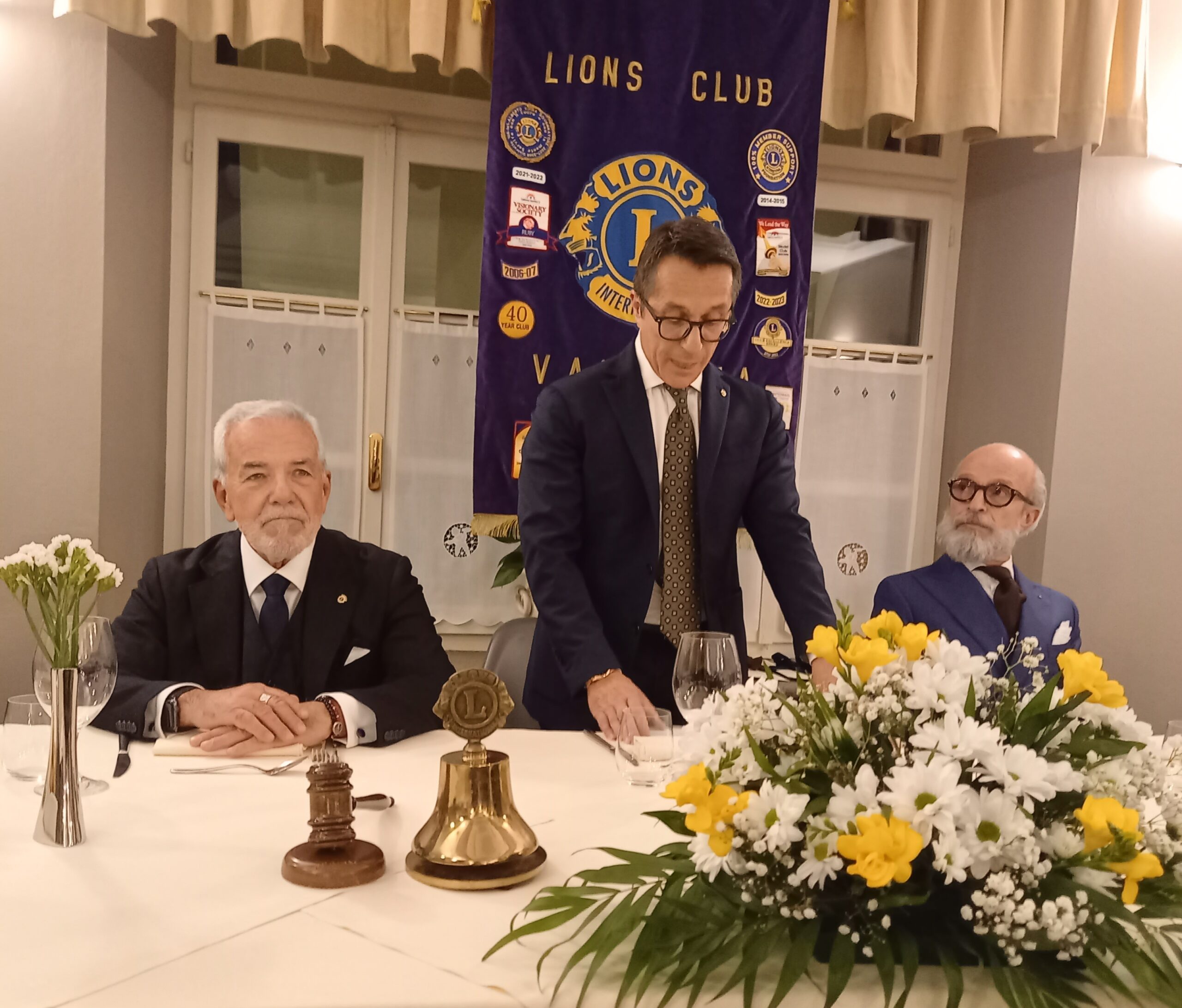 Felice Addonizio ospite del Lions Club Valsesia