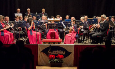 Mario Dealberto ha aperto la serata del tradizionale concerto di Santa Cecilia a Varallo