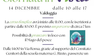 Sabato 14 dicembre “Giornata in Viola” a Valduggia