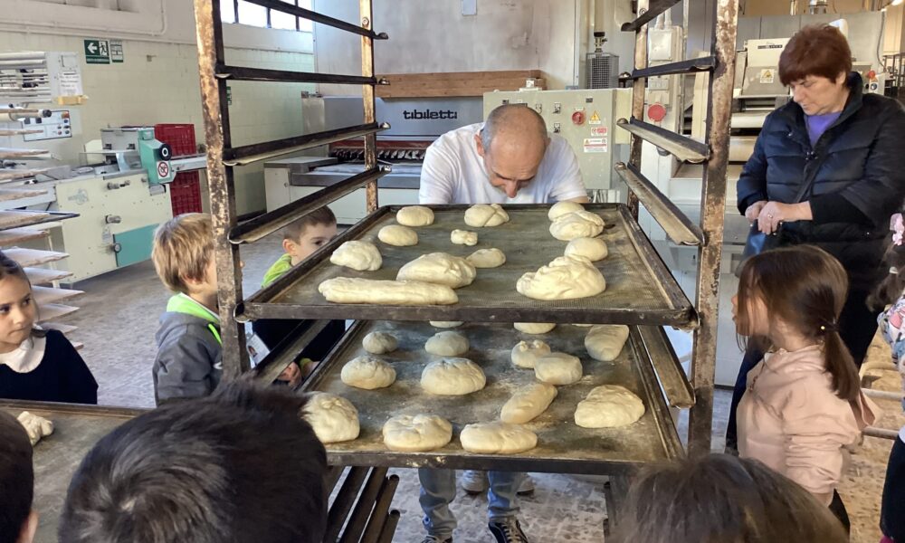 Piccoli panettieri all’opera a Quarona