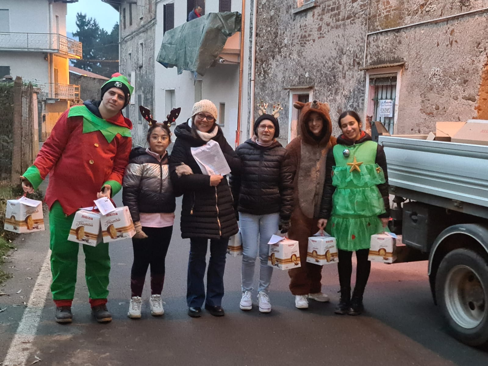 Comitato carnevale di Piane in piena attività