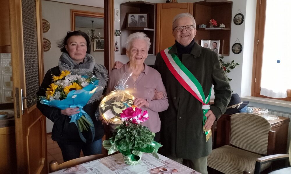 104 candeline, tanti tanti auguri a Salve Crosa Moretto di Pianceri Alto