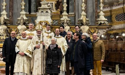 Postua ha accolto con gioia il nuovo diacono, Sylvain Dufay