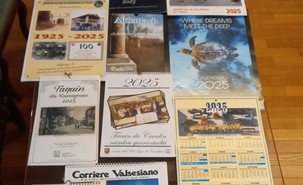 Un interessante viaggio nei calendari locali in biblioteca a Varallo