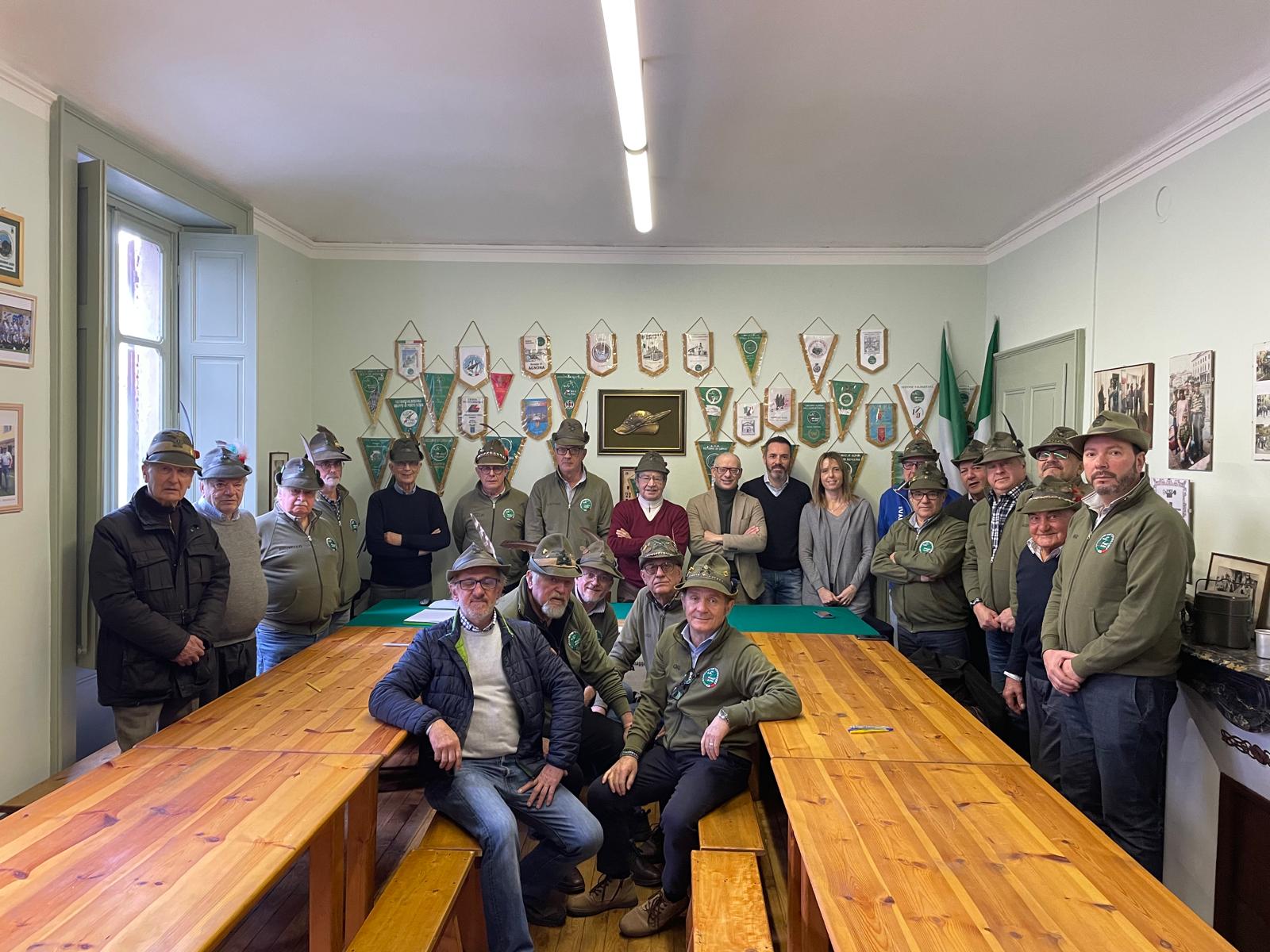 Stefano Simeoni riconfermato Capogruppo degli Alpini di Borgosesia