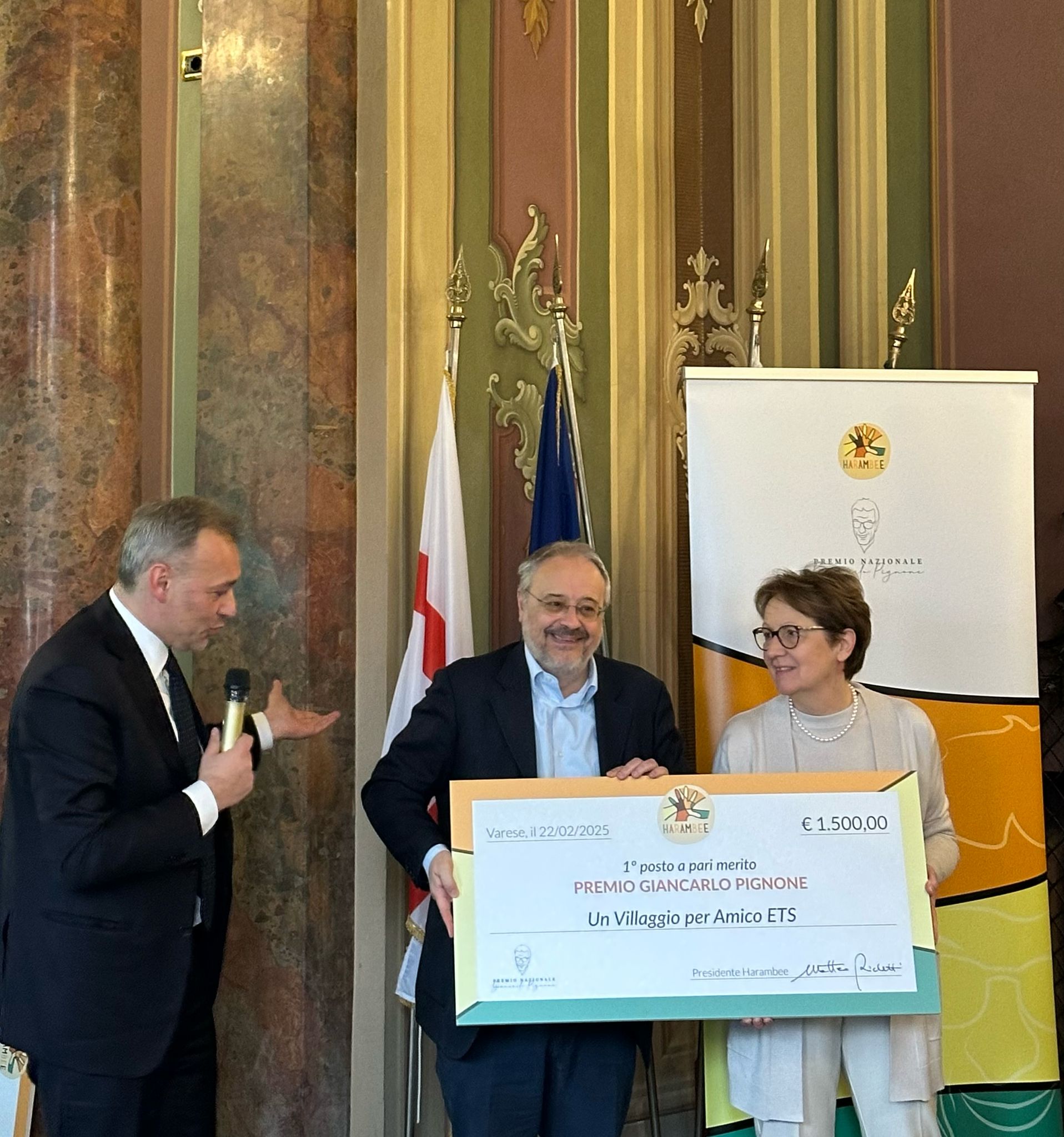 L’associazione «Un Villaggio per Amico» vince il Premio Harambee