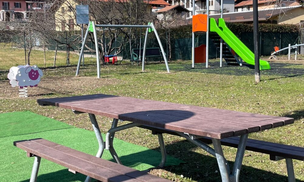 Parco giochi di Doccio riqualificato e rinnovato, a breve l’inaugurazione