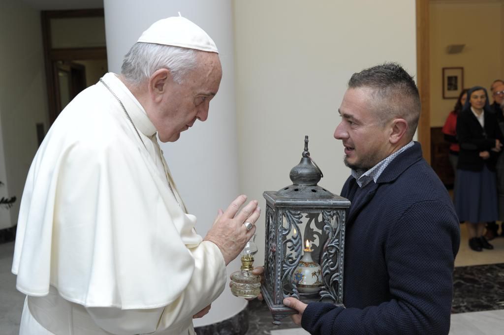 Ivan Placido ricorda con emozione l’incontro con il Santo Padre