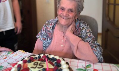 Piane, tanti auguri a Carla Antonini Bardi per le sue 95 primavere