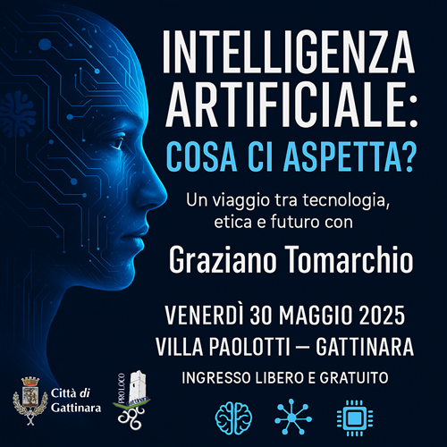 A Gattinara una serata dedicata all’Intelligenza Artificiale