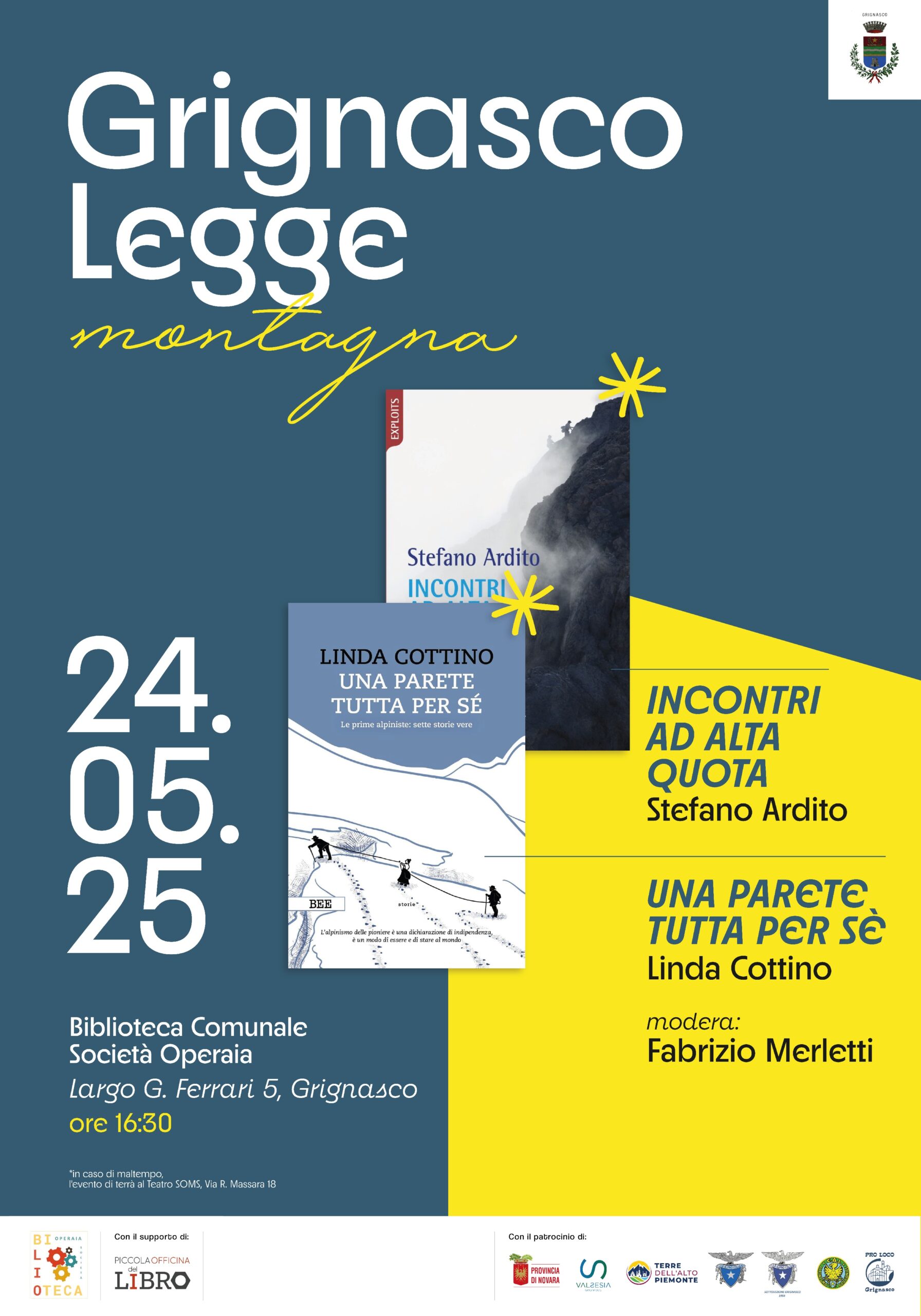 “Grignasco Legge”, una nuova e significativa rassegna culturale