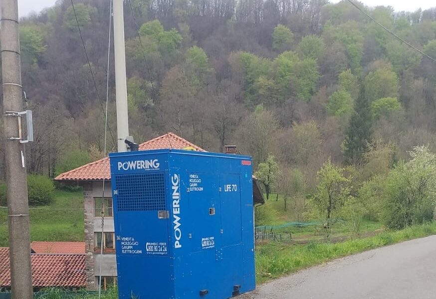 La fornitura di energia elettrica nella frazione di Parone non sempre è garantita