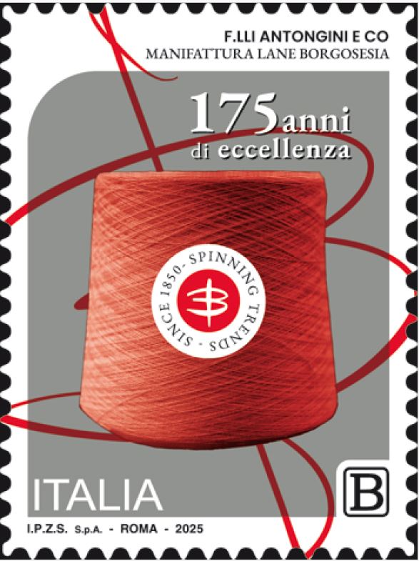 Zegna Baruffa Lane celebra il 175° dalla fondazione con un francobollo e un evento filatelico