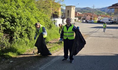 La giornata ecologica della «Compagnia del Cinghiale Bianco»