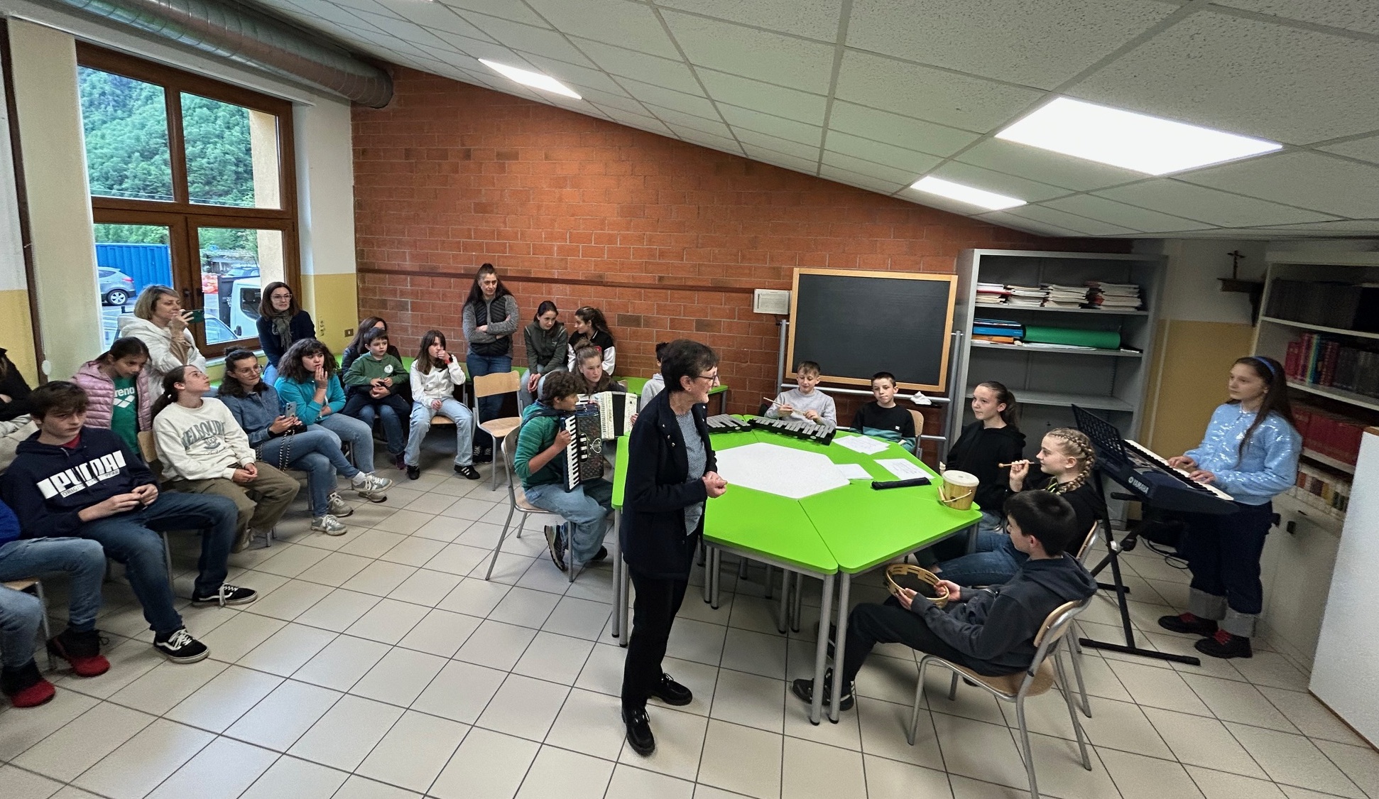 Inaugurata nella scuola di Balmuccia la nuova aula di arte