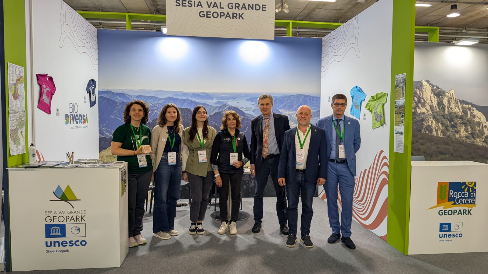 Il Sesia Val Grande UNESCO Global Geopark a «Biodiversa»