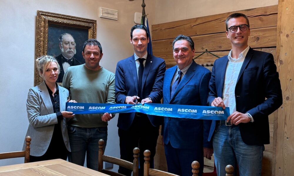 Ad Alagna inaugurato il nuovo ufficio Ascom