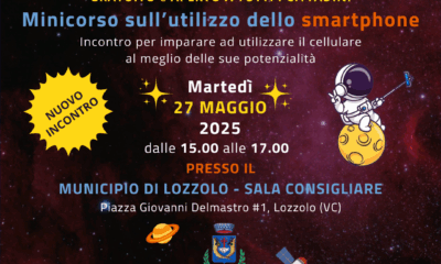 A Lozzolo torna l’appuntamento dedicato all’utilizzo dello smartphone