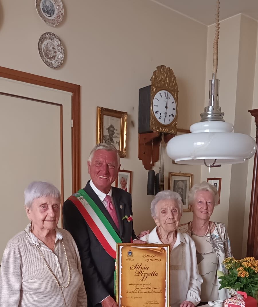 La prof. Silvia Pizzetta ha compiuto 100 anni