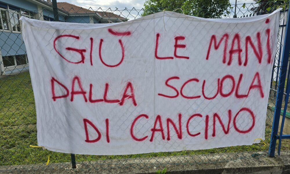 Niente da fare, l’Infanzia di Cancino perderà una sezione