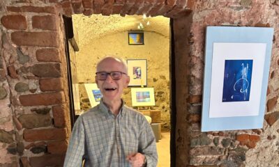 Inaugurata la mostra di Franco Pera a Guardabosone