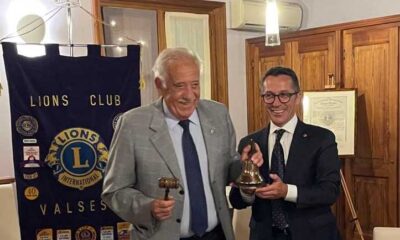 Lions Club Valsesia, la presidenza passa da Andrea Ballarini a Vito Arlunno